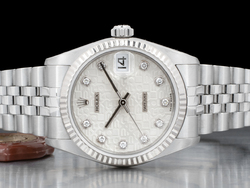 Rolex Datejust 31 78274 Jubilee Quadrante Argento Jubilee Diamanti